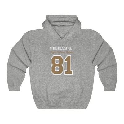 Hoodie Sport Grey / S Marchessault 81 Unisex Hooded Sweatshirt