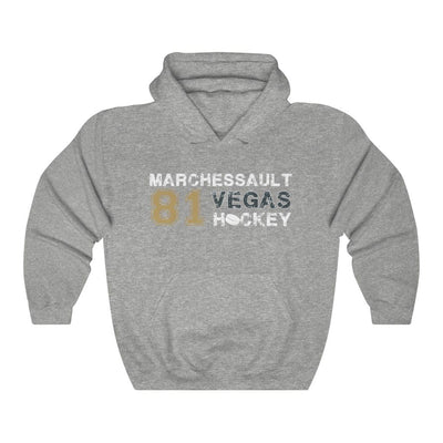 Hoodie Sport Grey / S Marchessault 81 Vegas Hockey Unisex Hooded Sweatshirt