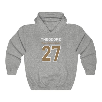Hoodie Sport Grey / S Theodore 27 Unisex Hooded Sweatshirt