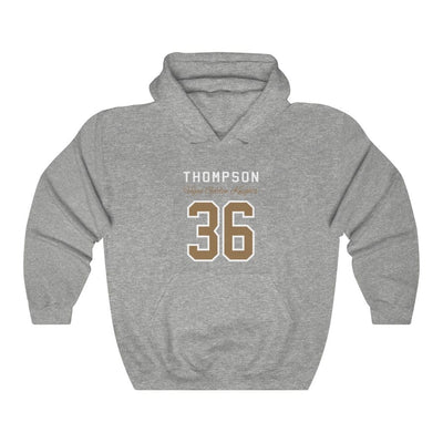 Hoodie Sport Grey / S Thompson 36 Vegas Golden Knights Unisex Hooded Sweatshirt