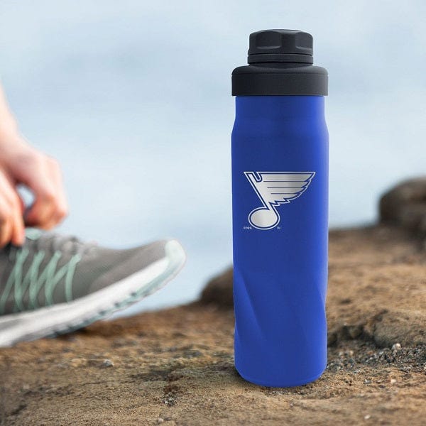 St. Louis Blues Stainless Steel Water Bottle, 20 oz.