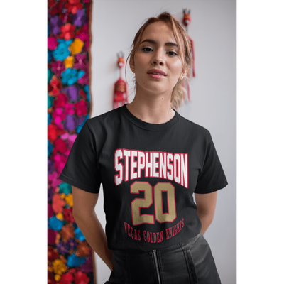 T-Shirt Stephenson 20 Vegas Golden Knights Retro Unisex Jersey Tee
