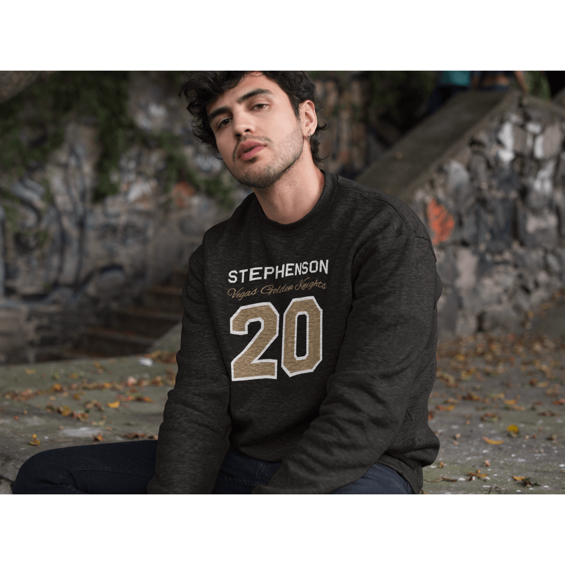 YoursOnDemandShop Stephenson Youth T-Shirt | Golden Knights | Las Vegas | Chandler | Made to Order with Love