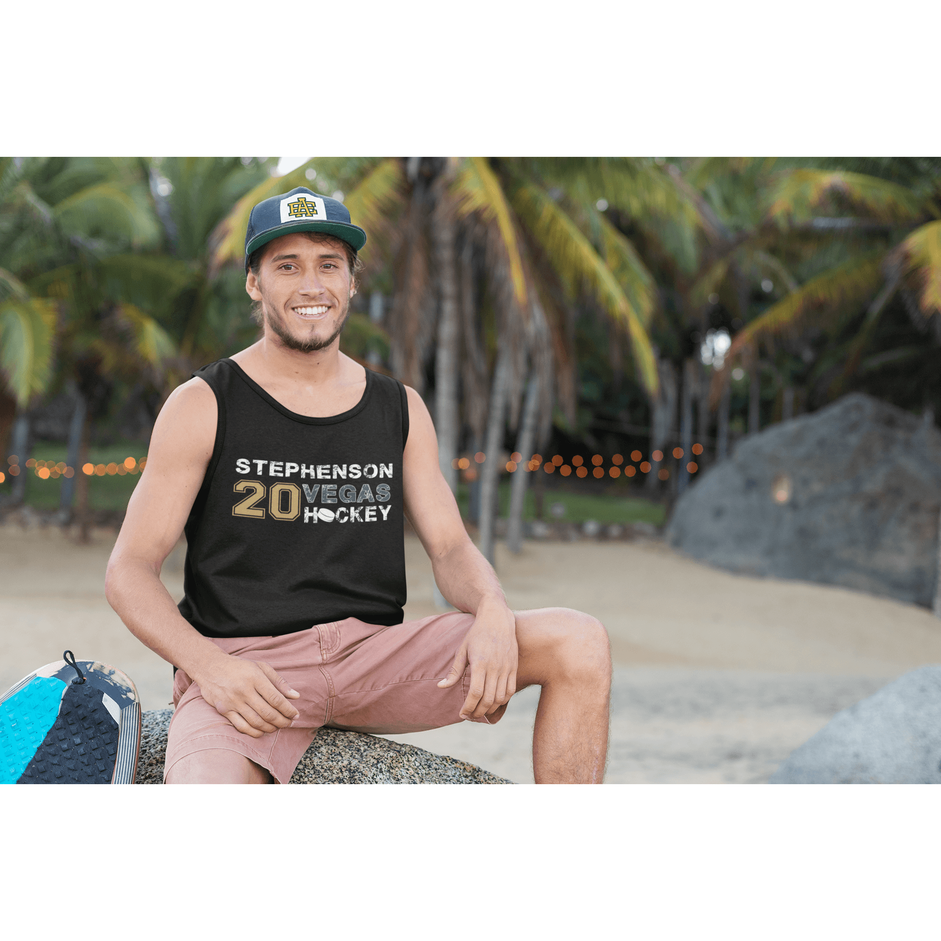 Stephenson 20 Vegas Hockey Unisex Jersey Tank Top Vegas Sports Shop