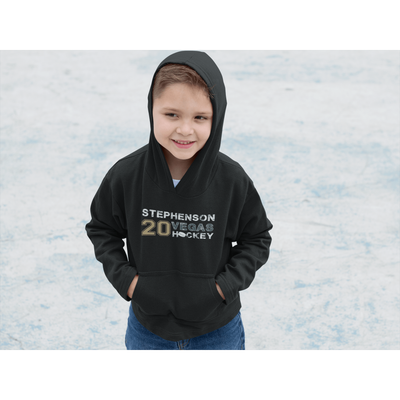 Kids clothes Stephenson 20 Vegas Hockey Youth Hooded Sweatshirt