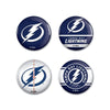 Tampa Bay Lightning Fashion Button Four Pack