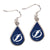 Tampa Bay Lightning Teardrop Dangle Earrings