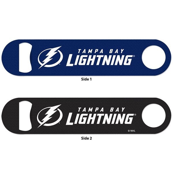 Tampa Bay Lightning Two-Sided Metal Bottle Opener