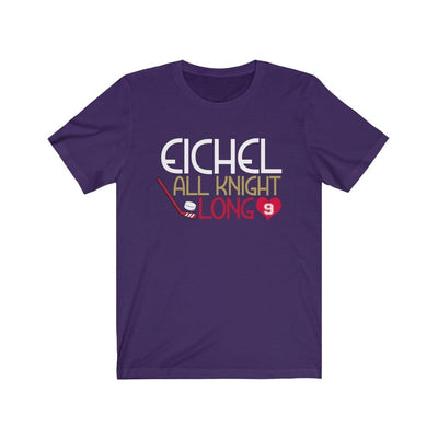 T-Shirt Team Purple / S Eichel All Knight Long Unisex Jersey Tee