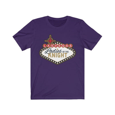 T-Shirt Team Purple / S Ladies Of The Knight Unisex Jersey Tee