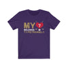 T-Shirt Team Purple / S My Heart Belongs To Pietrangelo Unisex Jersey Tee