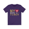 T-Shirt Team Purple / S My Heart Belongs To Roy Unisex Jersey Tee