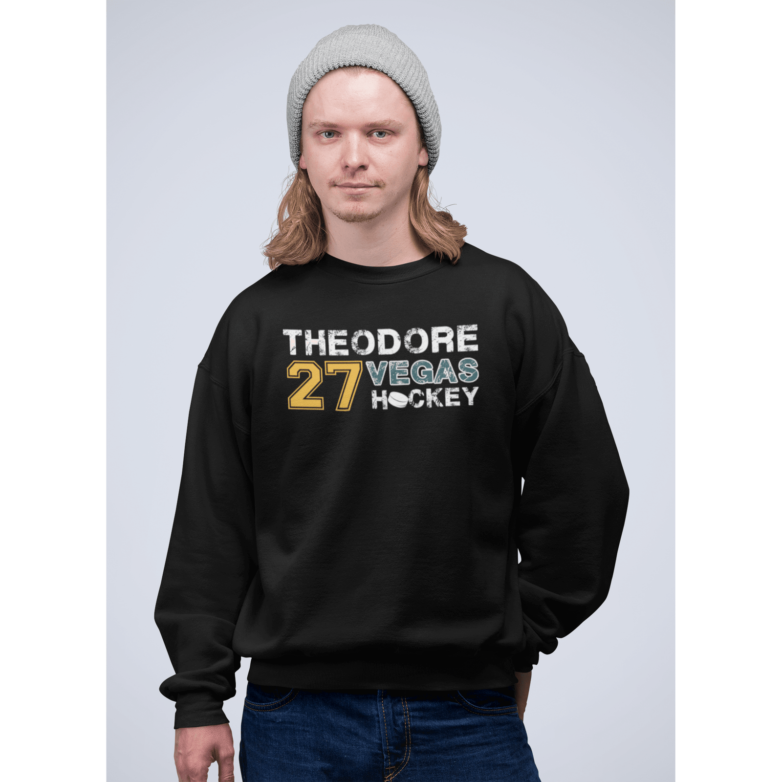 Sweatshirt Theodore 27 Vegas Hockey Unisex Crewneck Sweatshirt