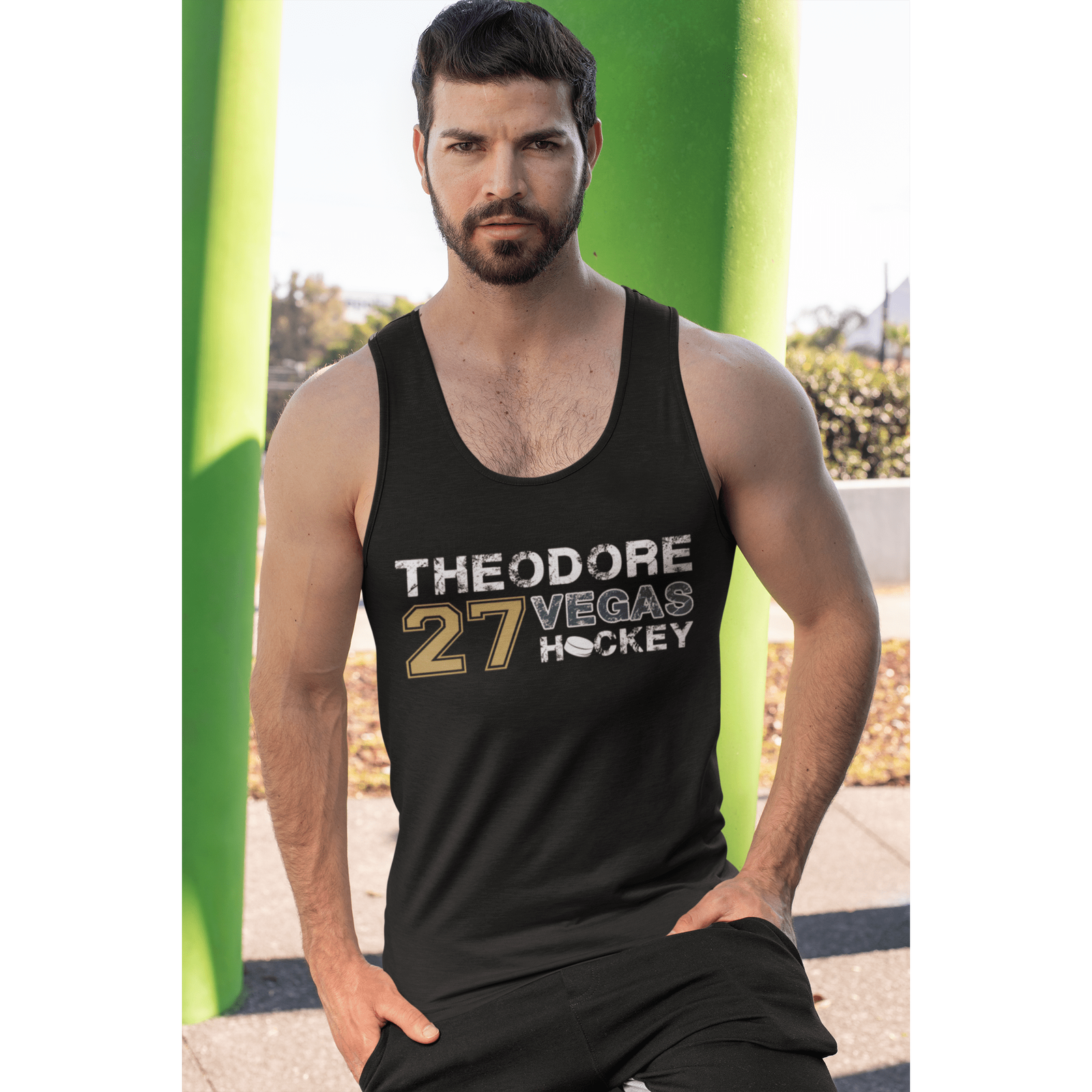 Tank Top Theodore 27 Vegas Hockey Unisex Jersey Tank Top