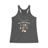 Tank Top "All I Really Want Is Tacos & Hockey" Women's Tri-Blend Racerback Tank
