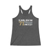 Tank Top Tri-Blend Vintage Black / L Karlsson 71 Vegas Hockey Women's Tri-Blend Racerback Tank
