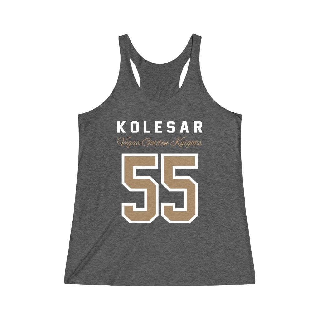 Tank Top Tri-Blend Vintage Black / L Kolesar 55 Women's Tri-Blend Racerback Tank