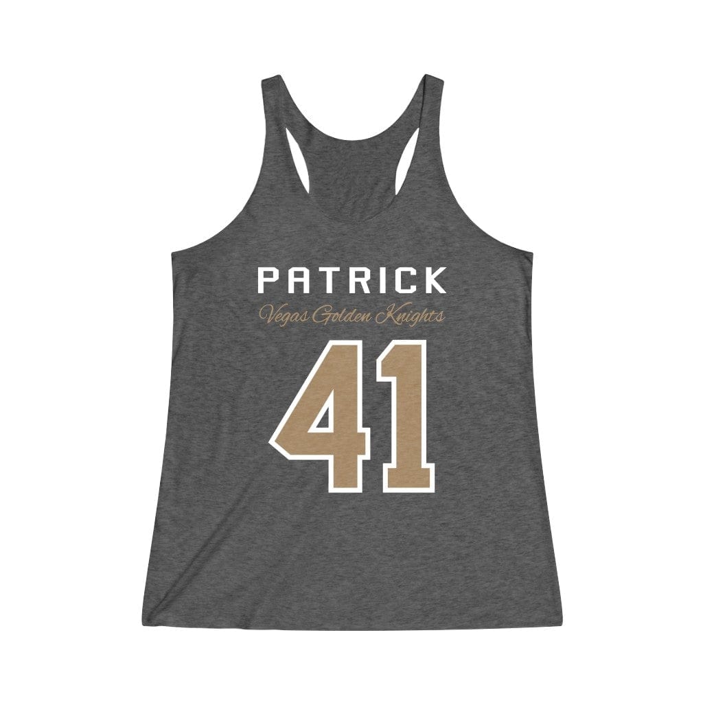Tank Top Tri-Blend Vintage Black / L Patrick 41 Women's Tri-Blend Racerback Tank
