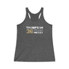 Tank Top Tri-Blend Vintage Black / L Thompson 36 Vegas Hockey Women's Tri-Blend Racerback Tank