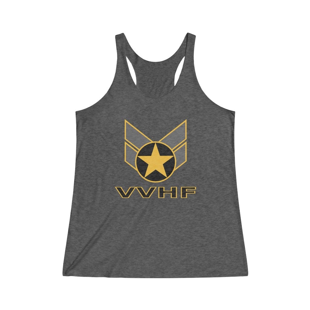 Tank Top Vegas Veteran's Hockey Foundation Women's Tri-Blend Racerback Tank