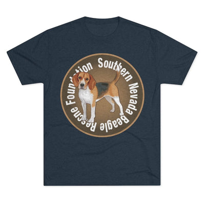 T-Shirt Southern Nevada Beagle Rescue Foundation Unisex Tri-Blend Crew Tee