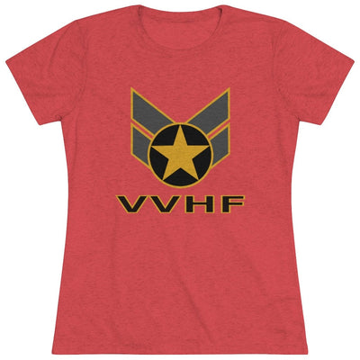 T-Shirt Vegas Veterans Hockey Foundation Women's Triblend Tee