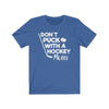 T-Shirt "Don't Puck With A Hockey Mom" Unisex Jersey Tee