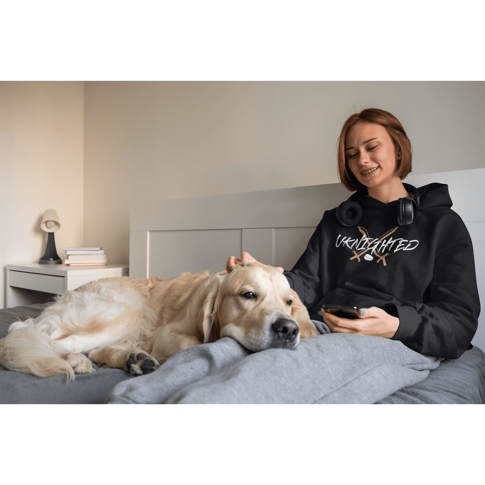 Hoodie "Uknighted" Unisex Hooded Sweatshirt