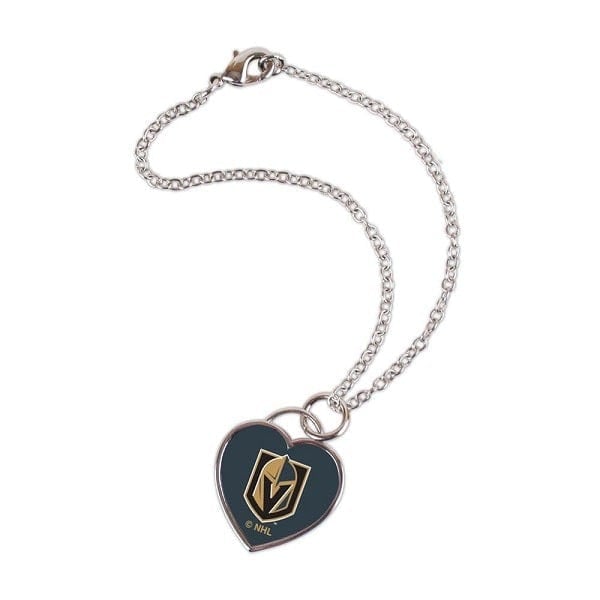 Vegas Golden Knights 3D Heart Bracelet