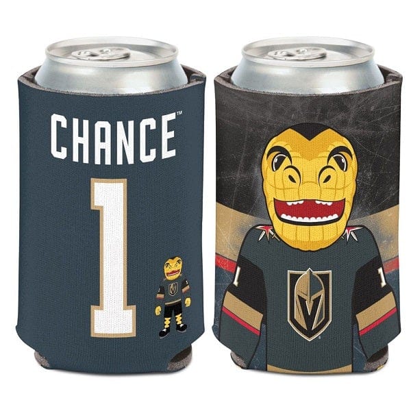 Vegas Golden Knights Chance The Mascot Can Cooler 12 oz.
