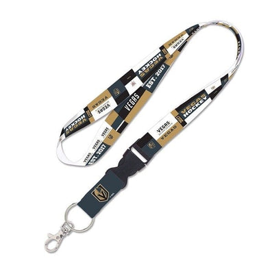 Vegas Golden Knights Colorblock Lanyard With Detachable Buckle