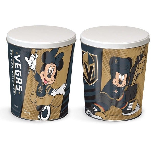 Vegas Golden Knights Disney Mickey Mouse Gift Tin, 3 Gallon