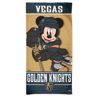 Vegas Golden Knights Disney Mickey Mouse Pool Beach Towel