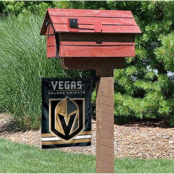 Vegas Golden Knights Garden Flag and Yard Stand Included