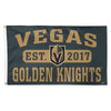 Vegas Golden Knights Established 2017 Deluxe Flag