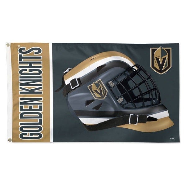 Vegas Golden Knights Goalie Mask Deluxe Flag