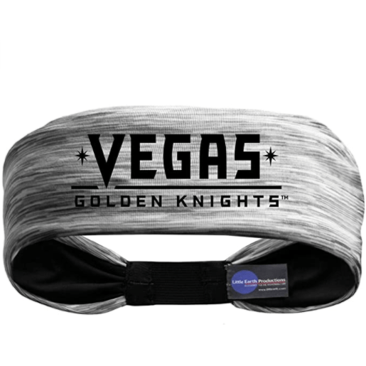 Vegas Golden Knights Grey Wordmark Headband Hair Accessory