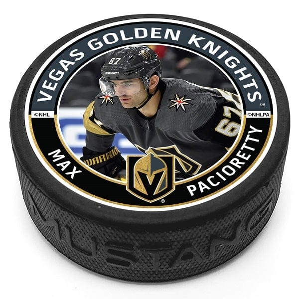 Vegas Golden Knights Hockey Puck - Max Pacioretty