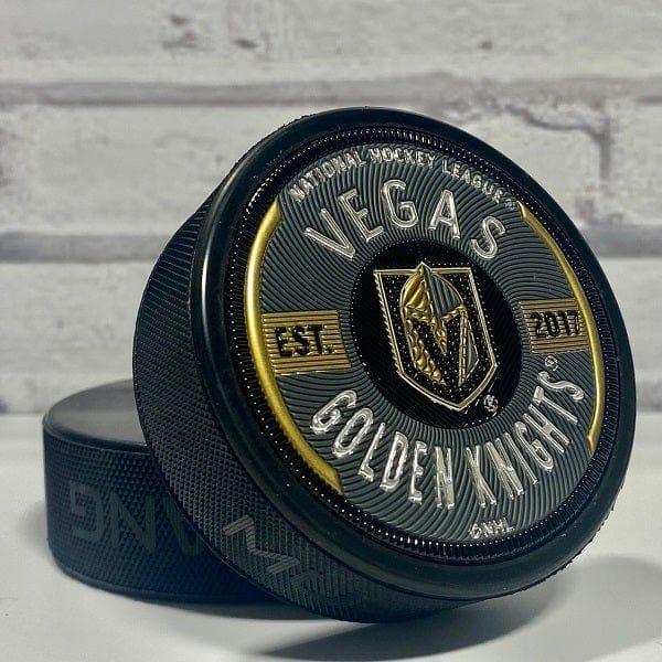 Vegas Golden Knights Trimflexx Stanley Cup Dynasty Puck – vegashockeyshop