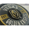 Vegas Golden Knights Hockey Puck:  TrimFlexx 3D Metallic Emblem