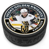 Vegas Golden Knights Hockey Puck - William Karlsson
