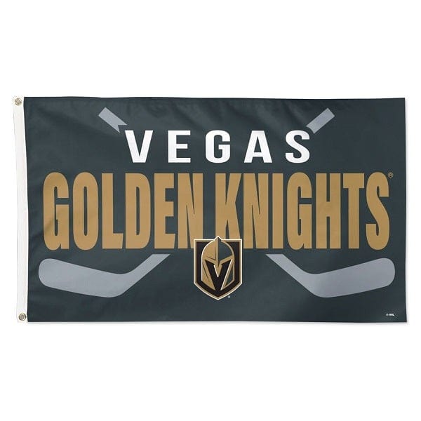 Las Vegas Golden Knights Flag NHL 100% Polyester Indoor Outdoor 3x5 feet  National Hockey League Team Flags (Design #1)