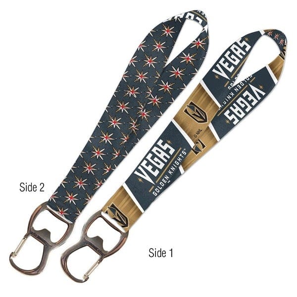 Vegas Golden Knights Lanyard Key Strap Bottle Opener