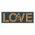 Vegas Golden Knights LOVE Logo Wood Sign, 8x23 Inch
