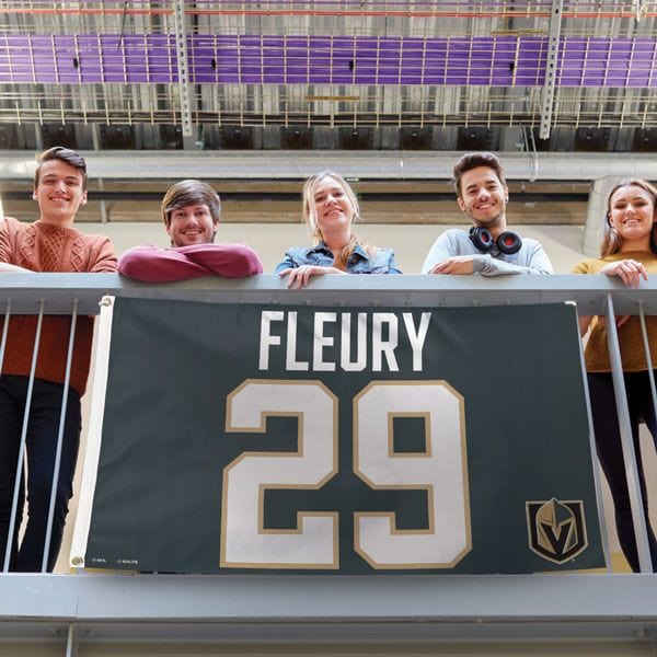 Vegas Golden Knights Marc-Andre Fleury Deluxe Flag