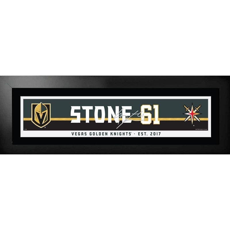 Las Vegas Golden Knights Hockey License Plate Art T-Shirt by