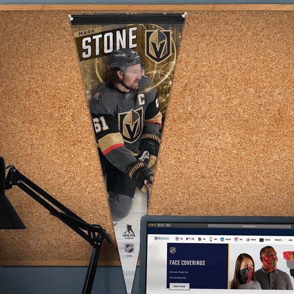 Vegas Golden Knights Mark Stone Premium Vertical Pennant