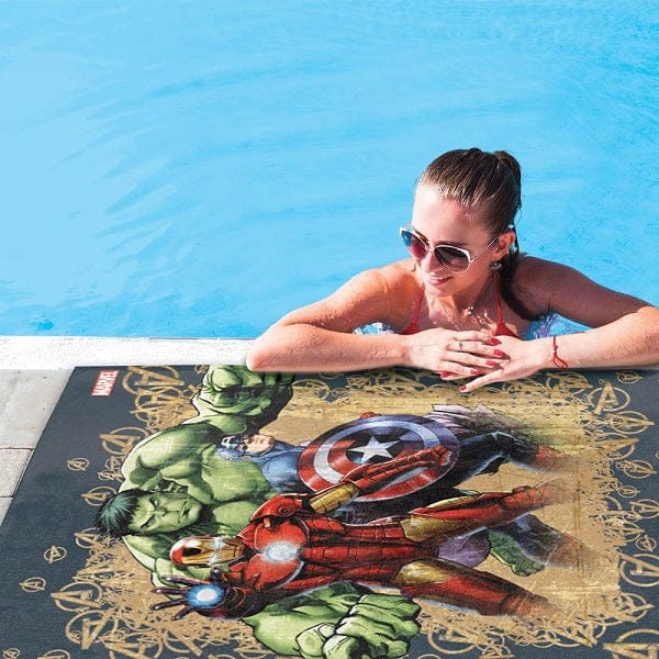Vegas Golden Knights Marvel Avengers Pool Beach Towel