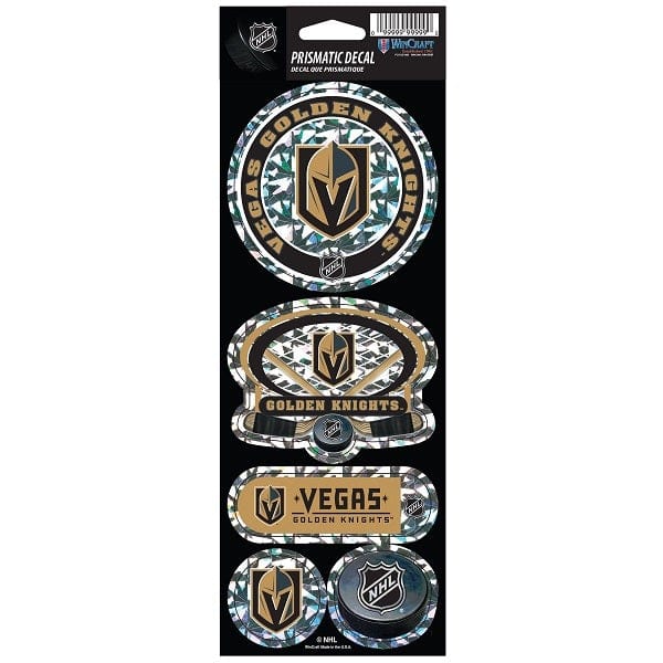 Vegas Golden Knights Prismatic Decal Set