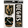Vegas Golden Knights Reverse Retro 2.0 Multi-Use Decal, 3 Pack PRESELL
